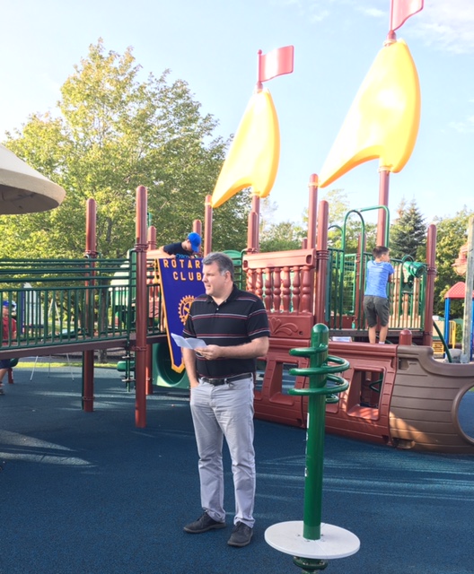 Rotary Club of Chatham President, Chris Kidney