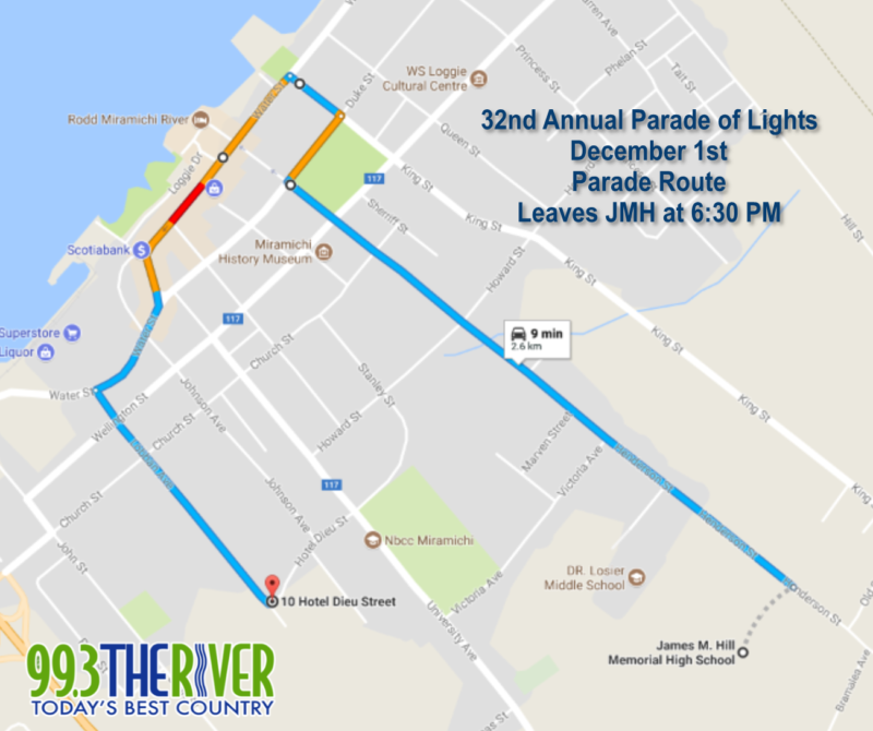 32nd Annual Parade of Lights Events 99.3 The River